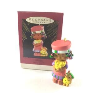 Hallmark Keepsake Ornament Tamika Penda Kids 1996 With Box Christmas